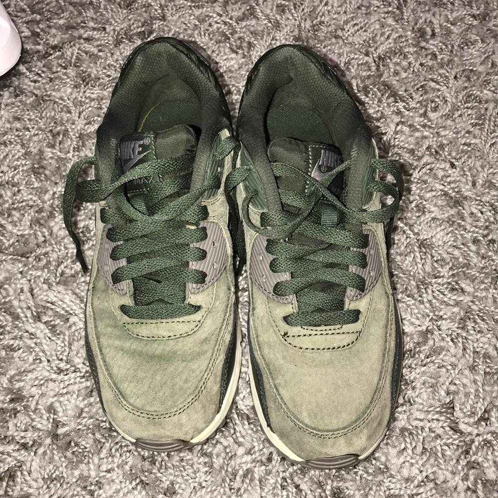cute olive green nike air max